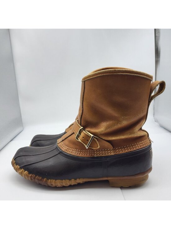 Vintage L.L. Bean Maine Hunting Shoe Boot Mens 10 Usa Made Duck boots Gorpcore main image 13